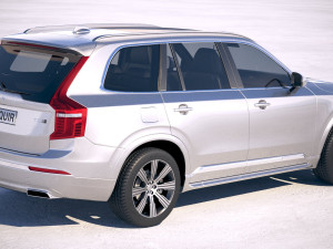 Volvo XC90 2020 3D Модель