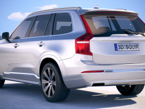 Volvo XC90 2020 3D Модель