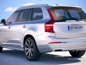 Volvo XC90 2020 3D Model