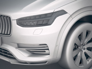 Volvo XC90 2020 3D Модель