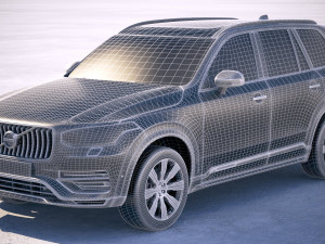Volvo XC90 2020 3D Модель