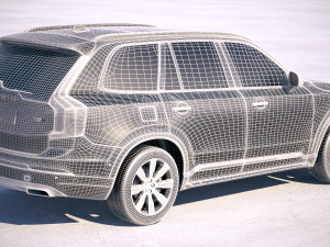 Volvo XC90 2020 3D Модель