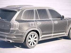 Volvo XC90 2020 3D Model
