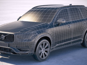 Volvo XC90 2020 3D Модель