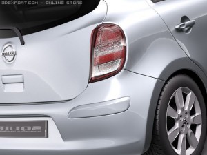 Nissan Micra 2011 3D Модель