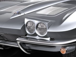 Chevrolet Corvette C2 Coupe Modelo 3D