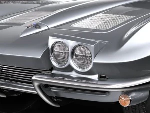 Chevrolet Corvette C2 Coupe 3D Model
