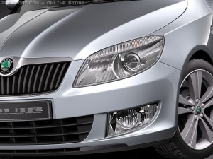 Skoda Fabia 5-door 2011 Model 3D