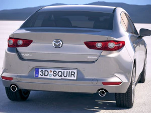 Mazda 3 Sedan 2019 3D Model
