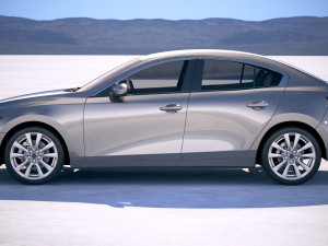 Mazda 3 Sedan 2019 Modelo 3D