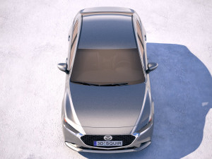 Mazda 3 Sedan 2019 Modelo 3D