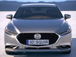 Mazda 3 Sedan 2019 Modelo 3D
