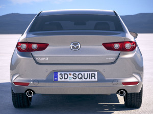 Mazda 3 Sedan 2019 Modelo 3D