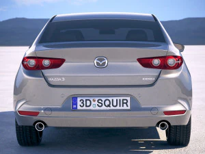 Mazda 3 Sedan 2019 3D Model