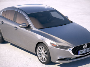 Mazda 3 Sedan 2019 Modelo 3D