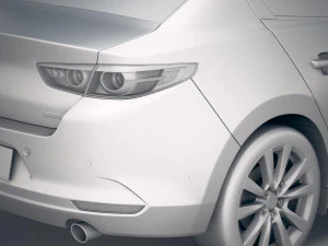 Mazda 3 Sedan 2019 3D Model