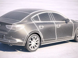 Mazda 3 Sedan 2019 3D Model