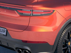 Porsche Cayenne Coupe 2020 3D Model