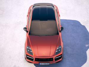 Porsche Cayenne Coupe 2020 3D Модель