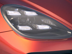 Porsche Cayenne Coupe 2020 3D Model