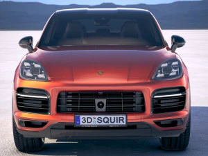 Porsche Cayenne Coupe 2020 3D Model