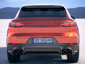 Porsche Cayenne Coupe 2020 3D Модель
