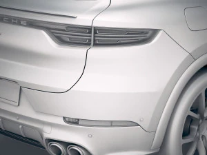 Porsche Cayenne Coupe 2020 3D Model