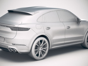 Porsche Cayenne Coupe 2020 3D Модель