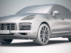 Porsche Cayenne Coupe 2020 3D Model