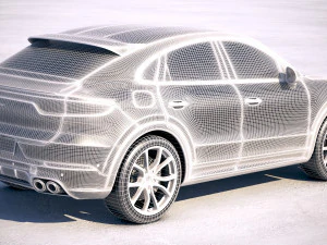 Porsche Cayenne Coupe 2020 3D Model