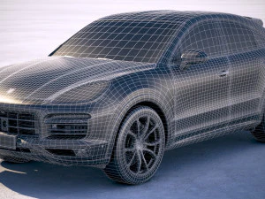 Porsche Cayenne Coupe 2020 3D Model