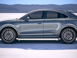 Porsche Cayenne Turbo Coupe 2020 3D-Modell