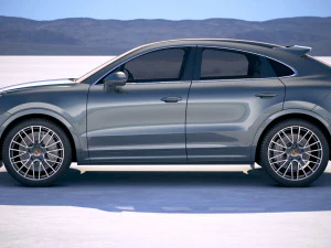 Porsche Cayenne Turbo Coupe 2020 3D Model