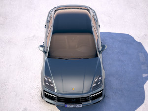 Porsche Cayenne Turbo Coupe 2020 3D-Modell