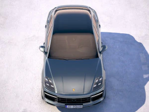 Porsche Cayenne Turbo Coupe 2020 3D Model
