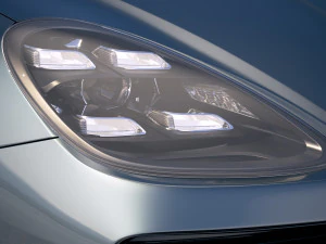 Porsche Cayenne Turbo Coupe 2020 3D Model