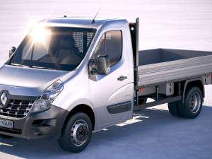 Renault Master Tipper 2018 3Dモデル