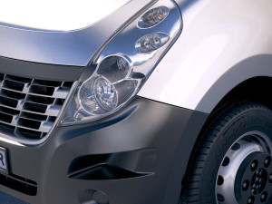 Renault Master Tipper 2018 3D Model