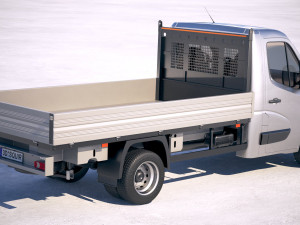 Renault Master Tipper 2018 3D Model