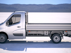 Renault Master Tipper 2018 3D Model