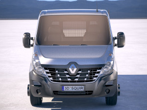 Renault Master Tipper 2018 3D Model