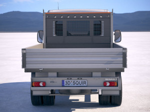 Renault Master Tipper 2018 3D Model