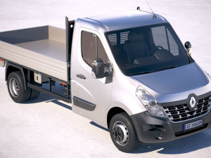 Renault Master Tipper 2018 3D Model