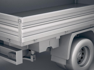 Renault Master Tipper 2018 3D Model
