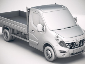 Renault Master Tipper 2018 3D Model
