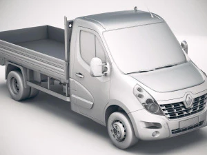 Renault Master Basculante 2018 Modelo 3D