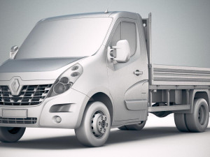 Renault Master Tipper 2018 3D Model