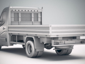 Renault Master Tipper 2018 3D Model
