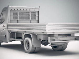 Renault Master Basculante 2018 Modelo 3D