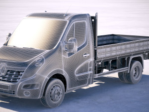 Renault Master Tipper 2018 3D Model